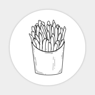 Simple Fries Magnet